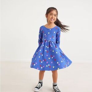 Hanna Andersson hearts skater dress